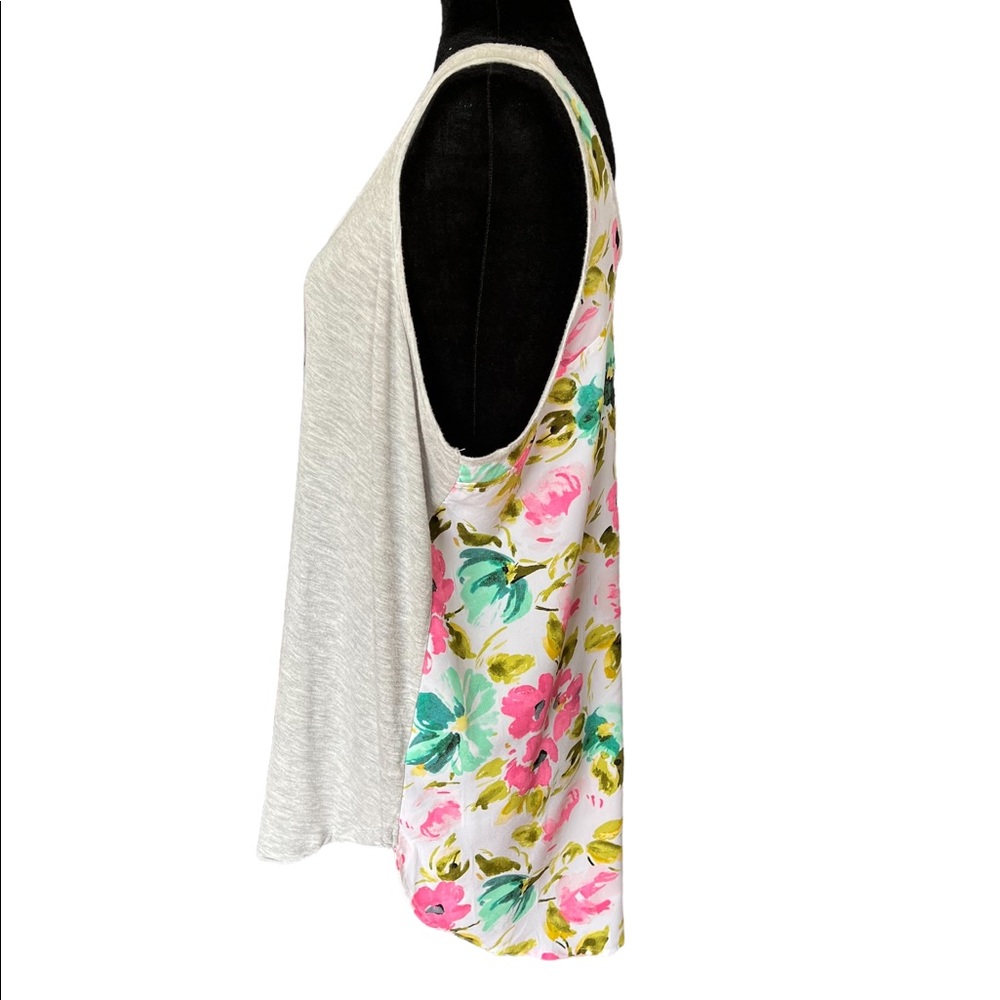 Xhilaration | Floral-Back Tunic | size XL